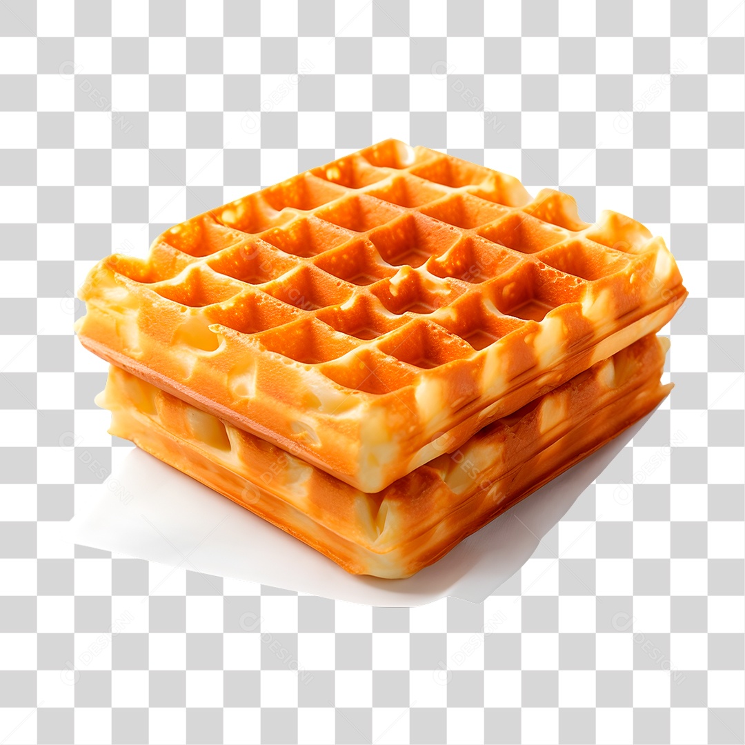 Waffle PNG Transparente