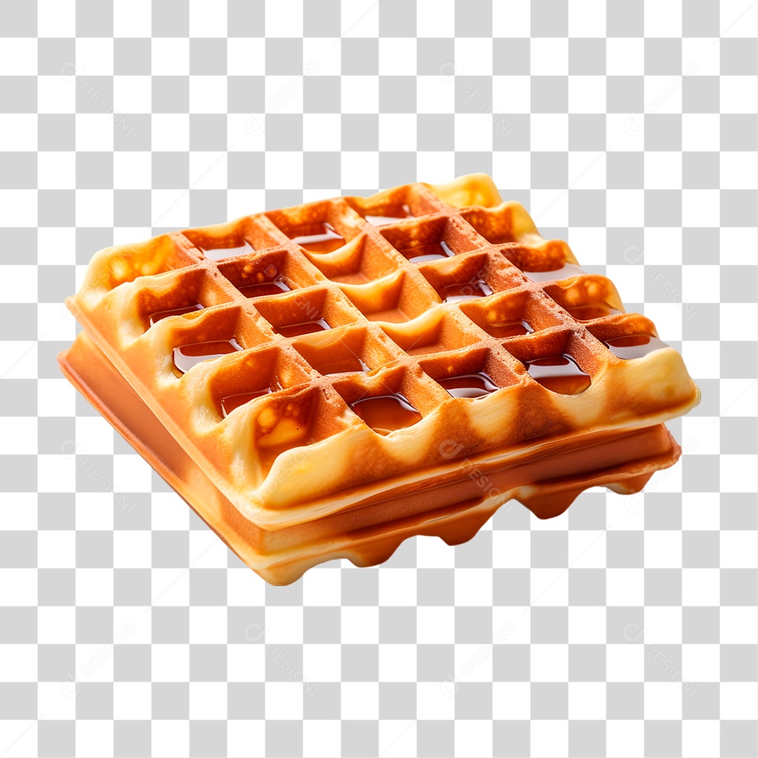 Waffle PNG Transparente