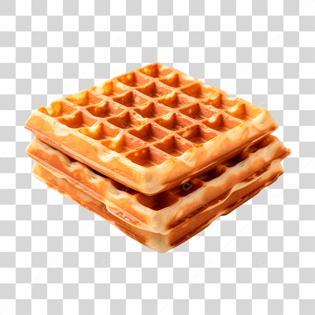 Waffle PNG Transparente