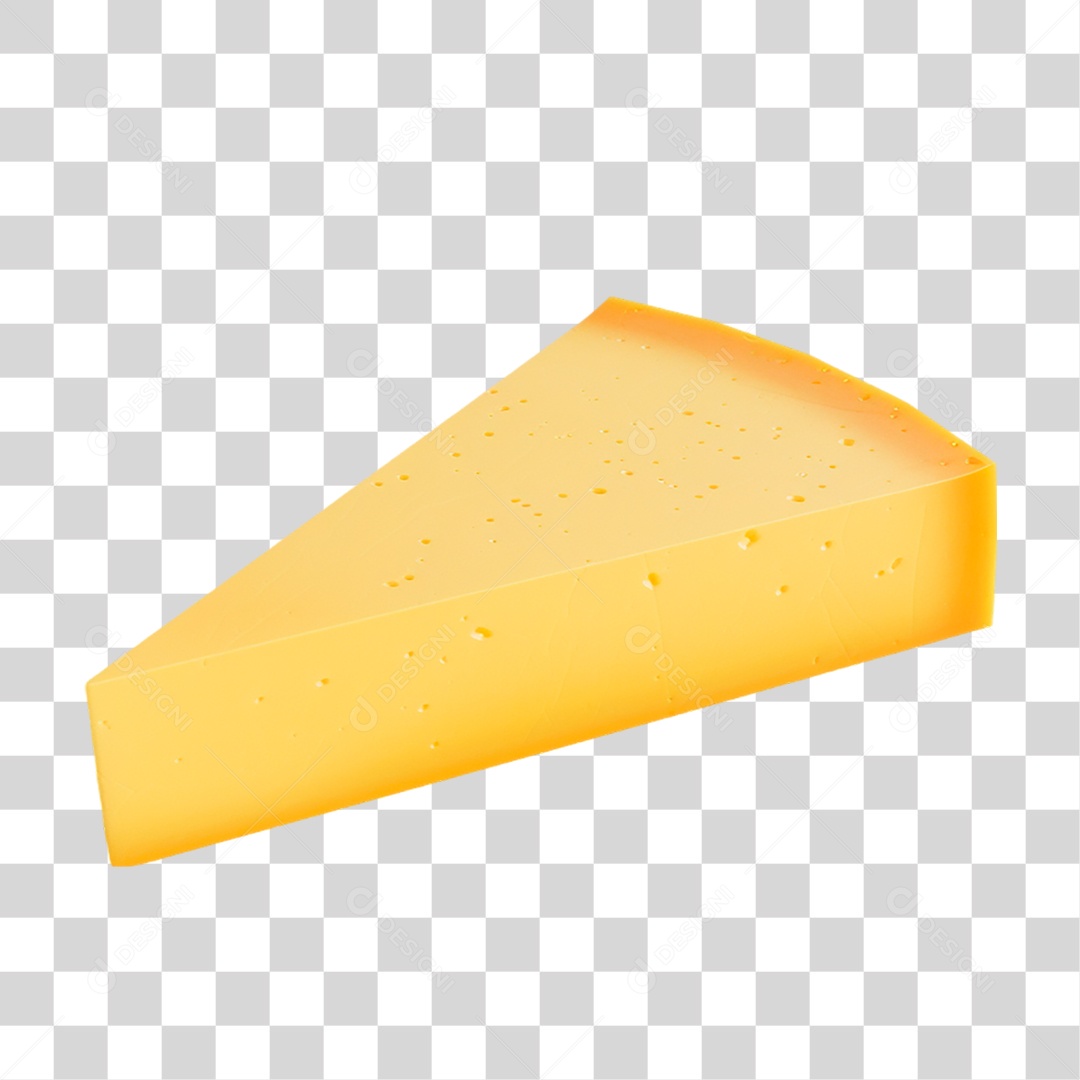 Fatia de Queijo PNG Transparente