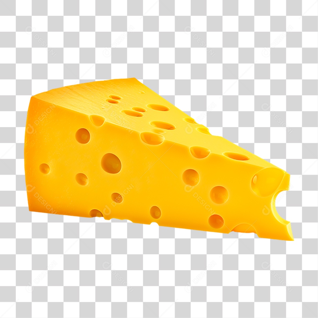 Fatia de Queijo PNG Transparente