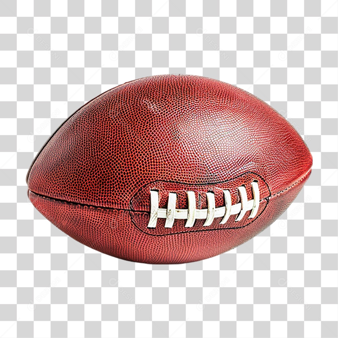 Bola de Futebol Americano PNG Transparente