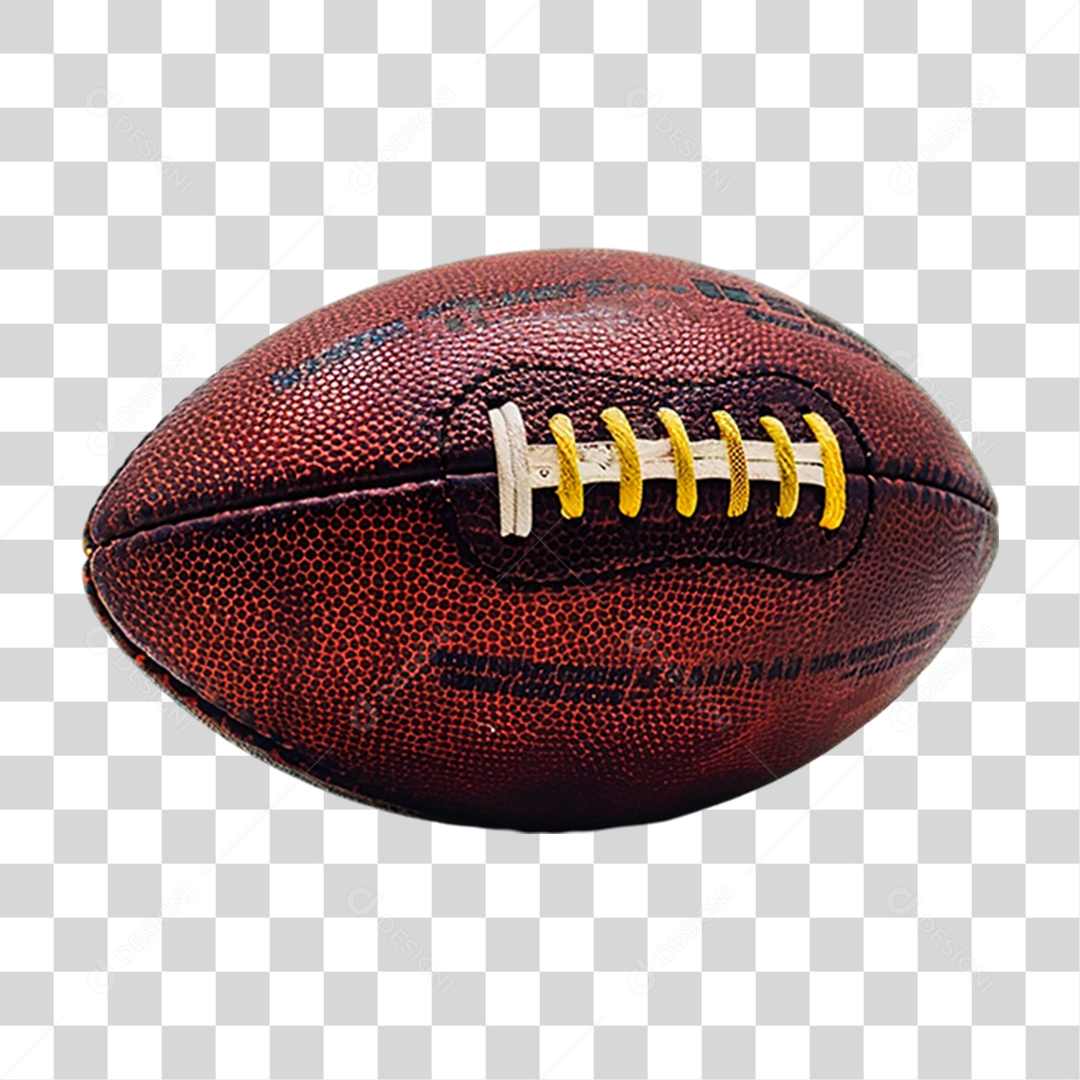 Bola de Futebol Americano PNG Transparente