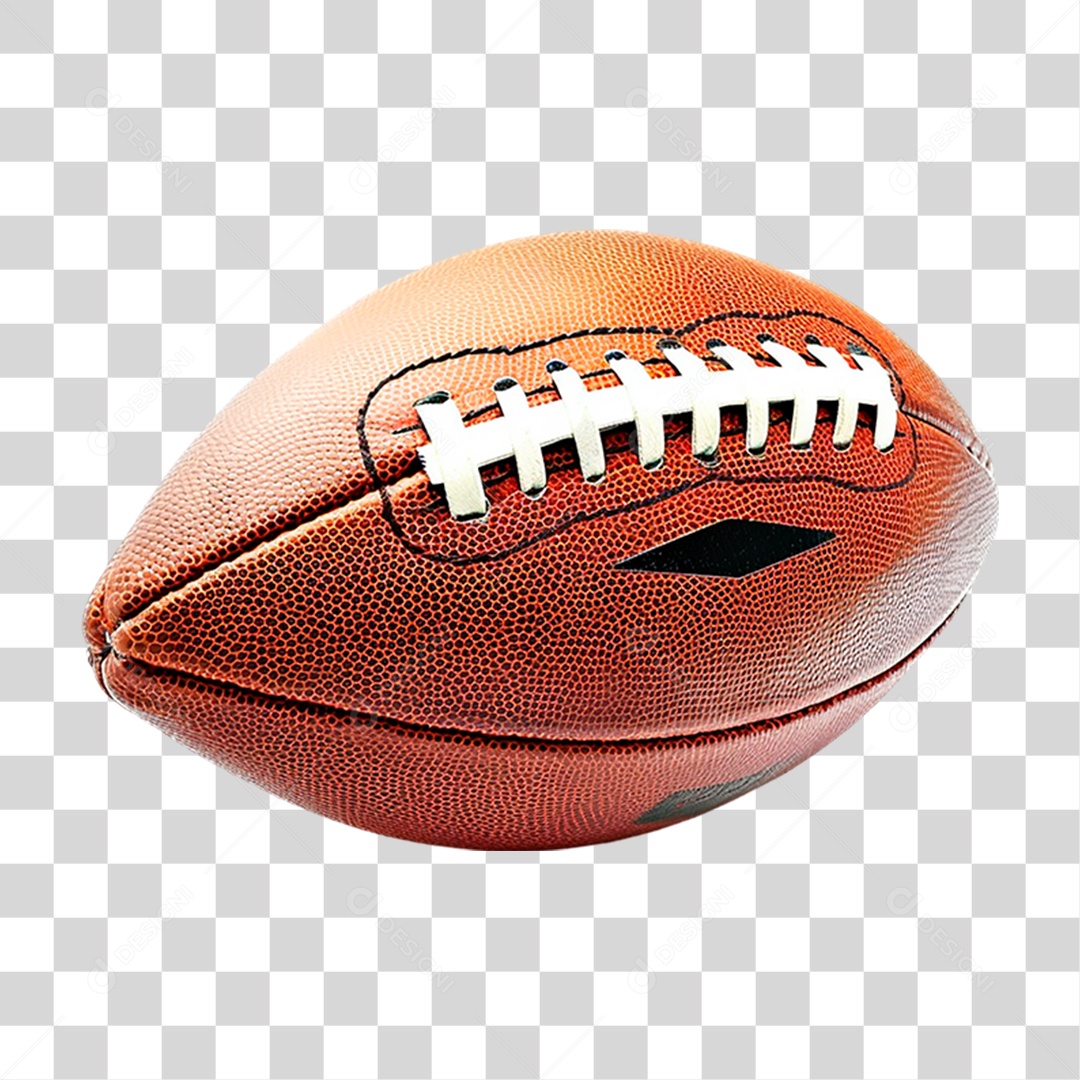 Bola de Futebol Americano PNG Transparente
