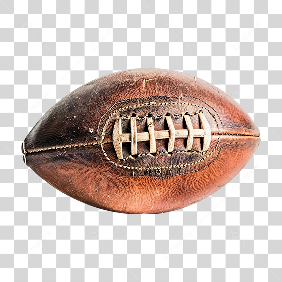 Bola de Futebol Americano PNG Transparente