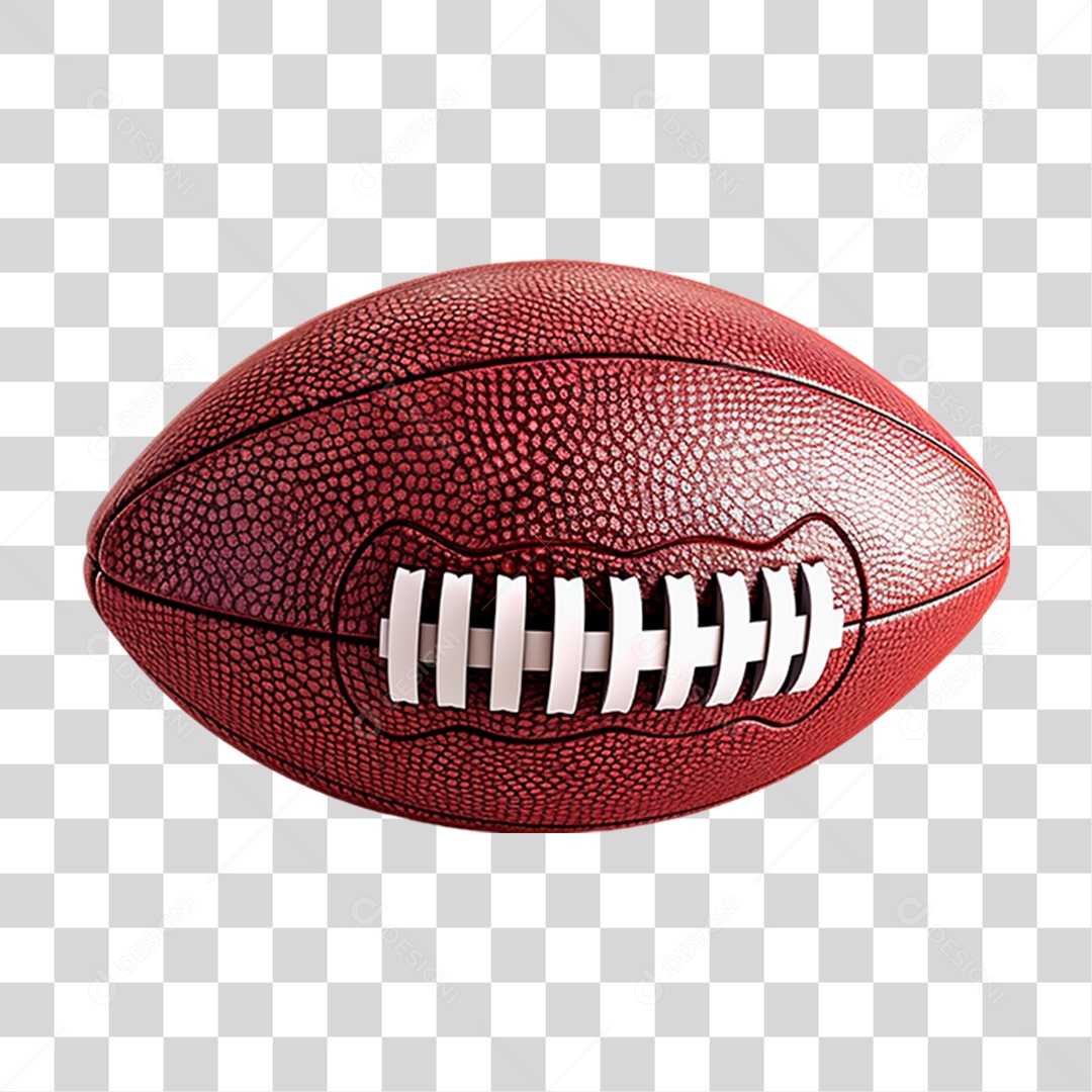 Bola de Futebol Americano PNG Transparente