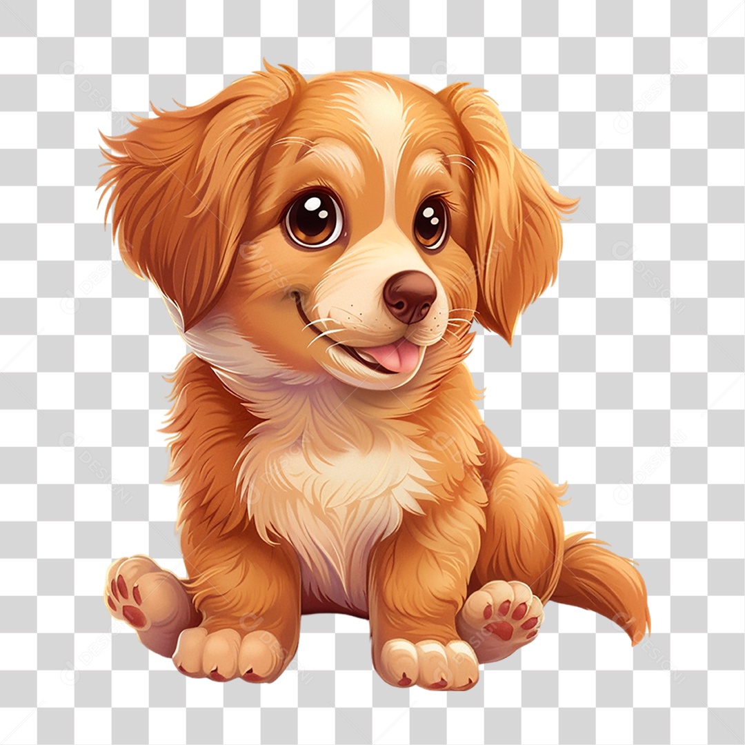 Filhote de Cachorro PNG Transparente