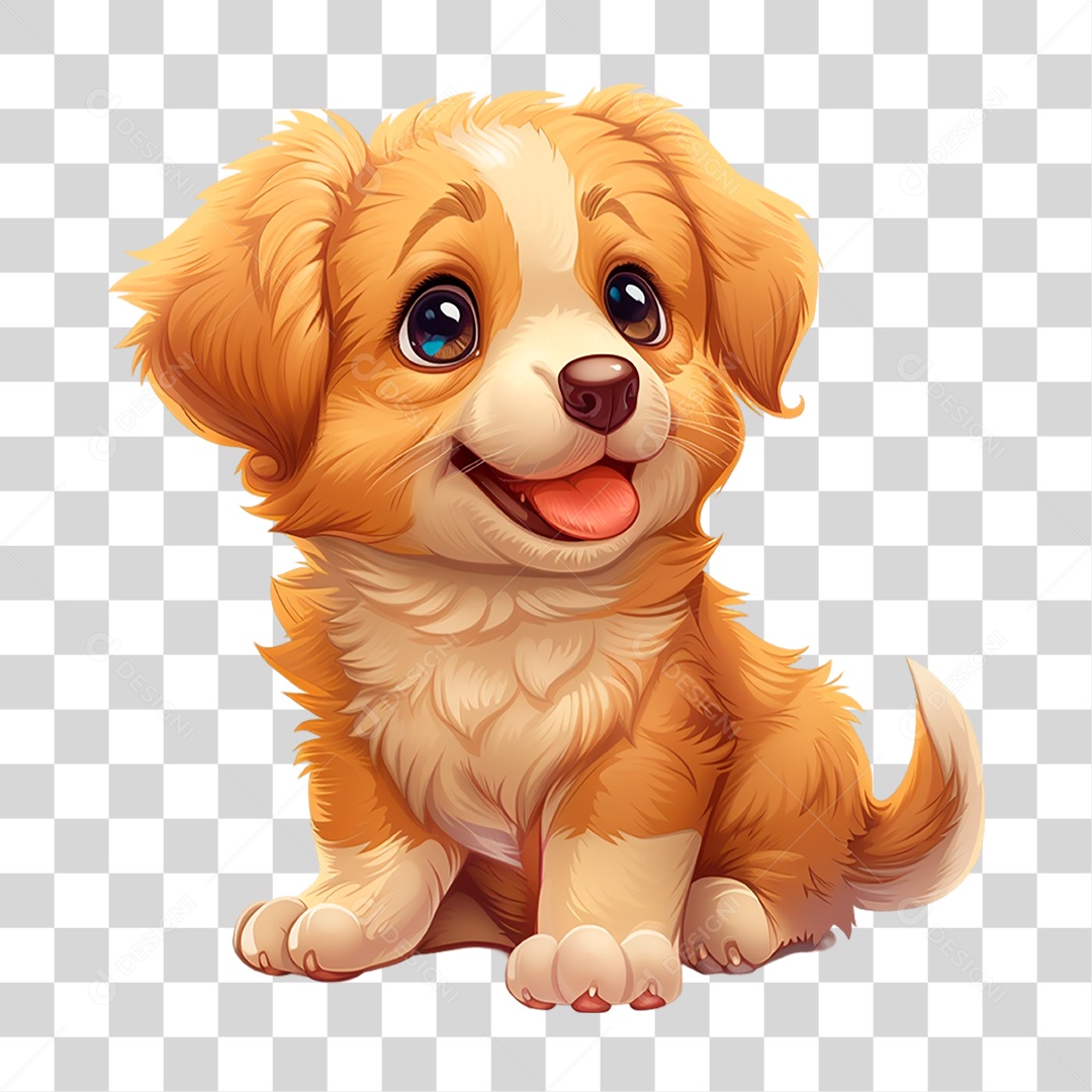 Filhote de Cachorro PNG Transparente