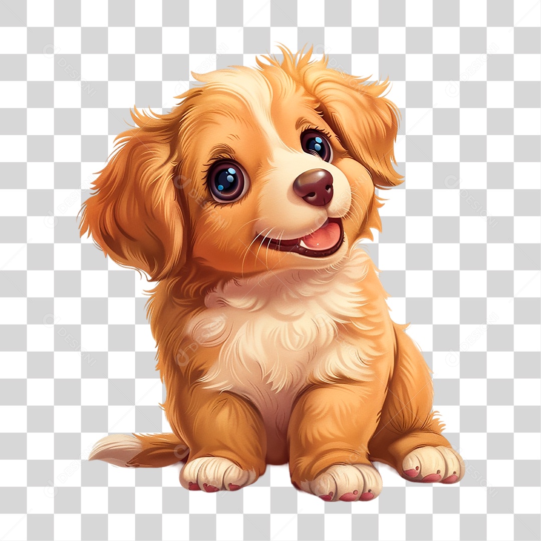 Filhote de Cachorro PNG Transparente