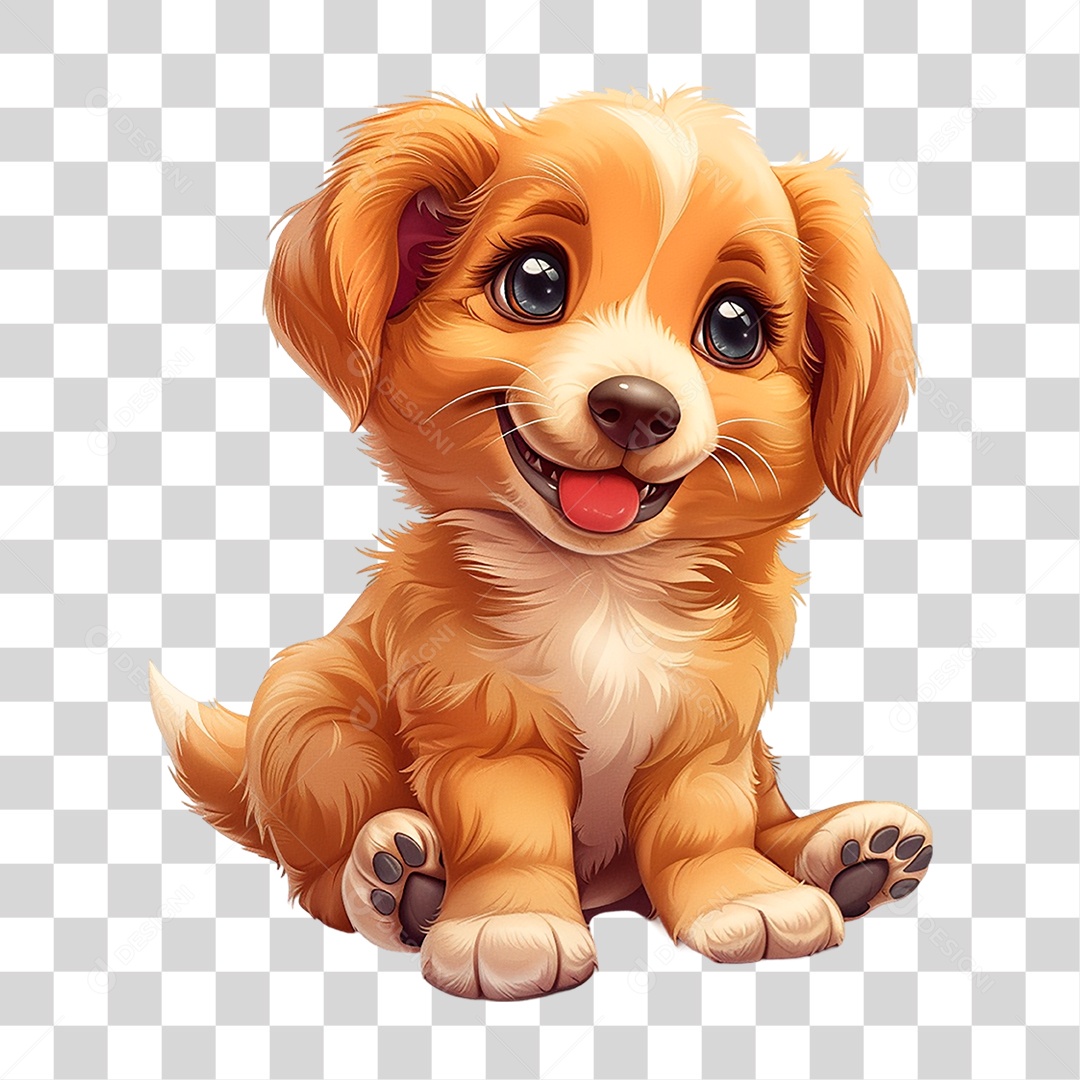 Filhote de Cachorro PNG Transparente