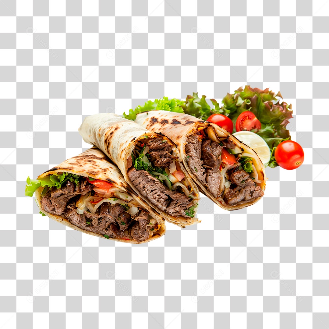 Tacos de Carne PNG Transparente