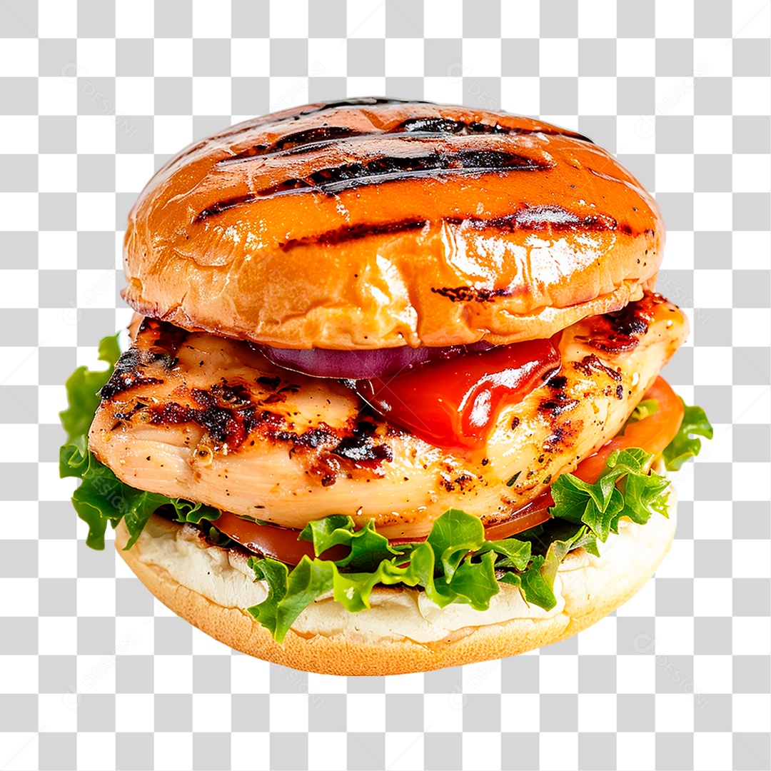 Hambúrguer PNG Transparente