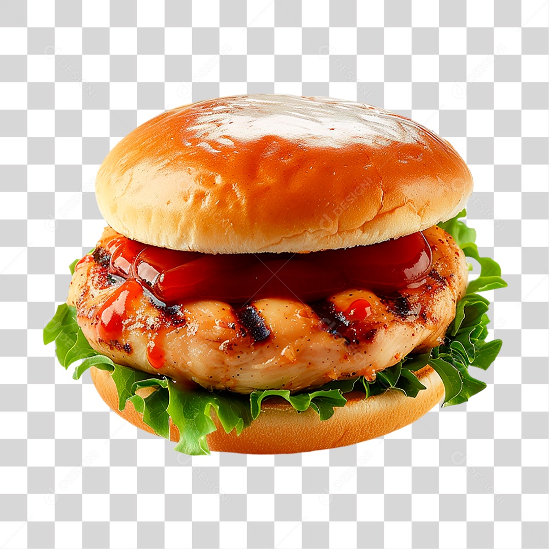 Hambúrguer PNG Transparente