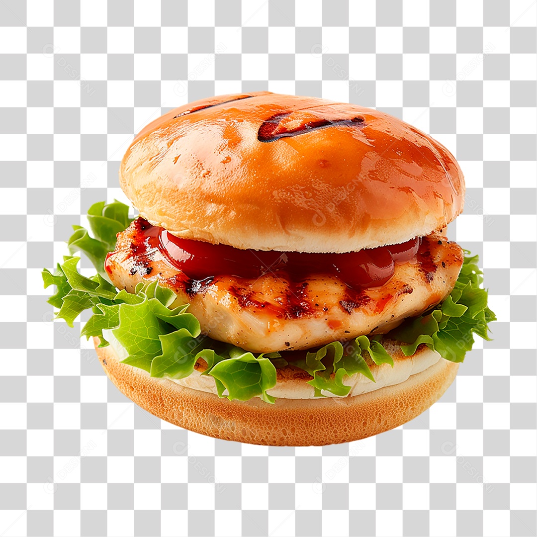 Hambúrguer PNG Transparente