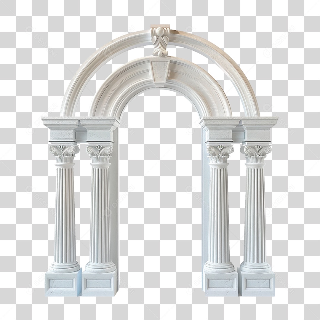 Arco de Pedra PNG Transparente