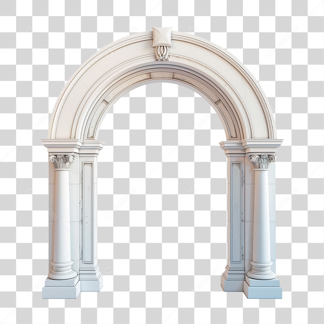 Arco de Pedra PNG Transparente