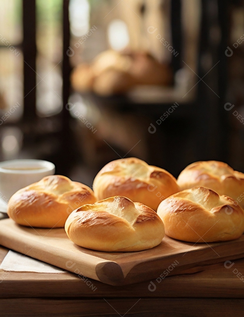 Pão fresco quentinhos