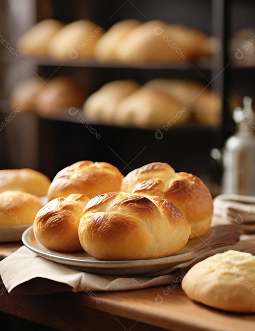 Pão caseiro delicioso