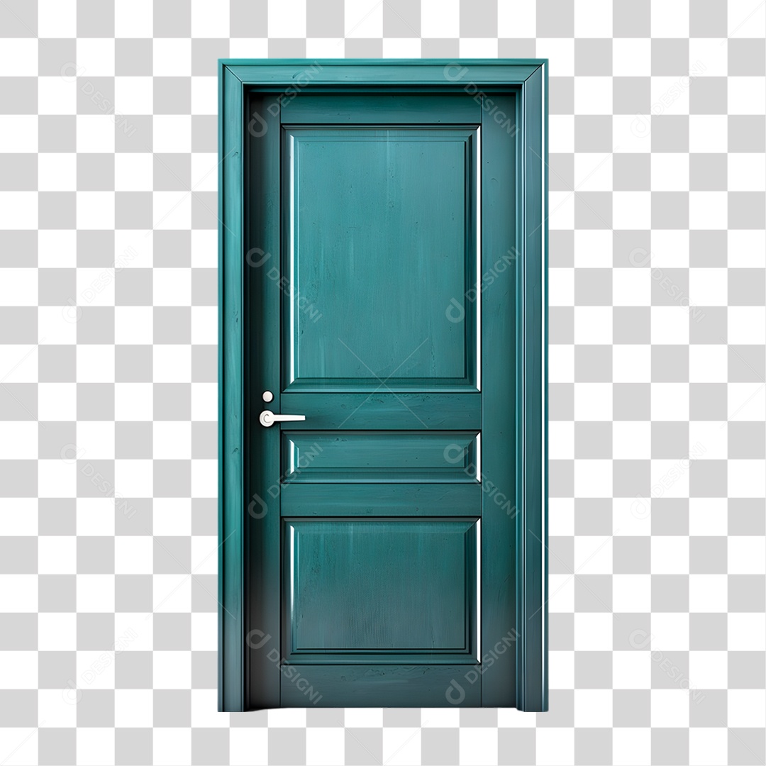 Porta de Madeira PNG Transparente