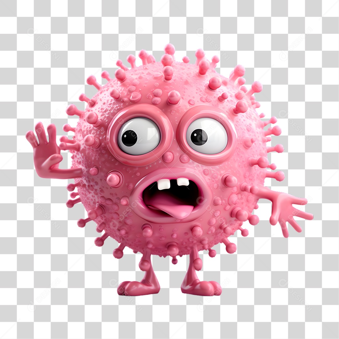 Vírus PNG Transparente