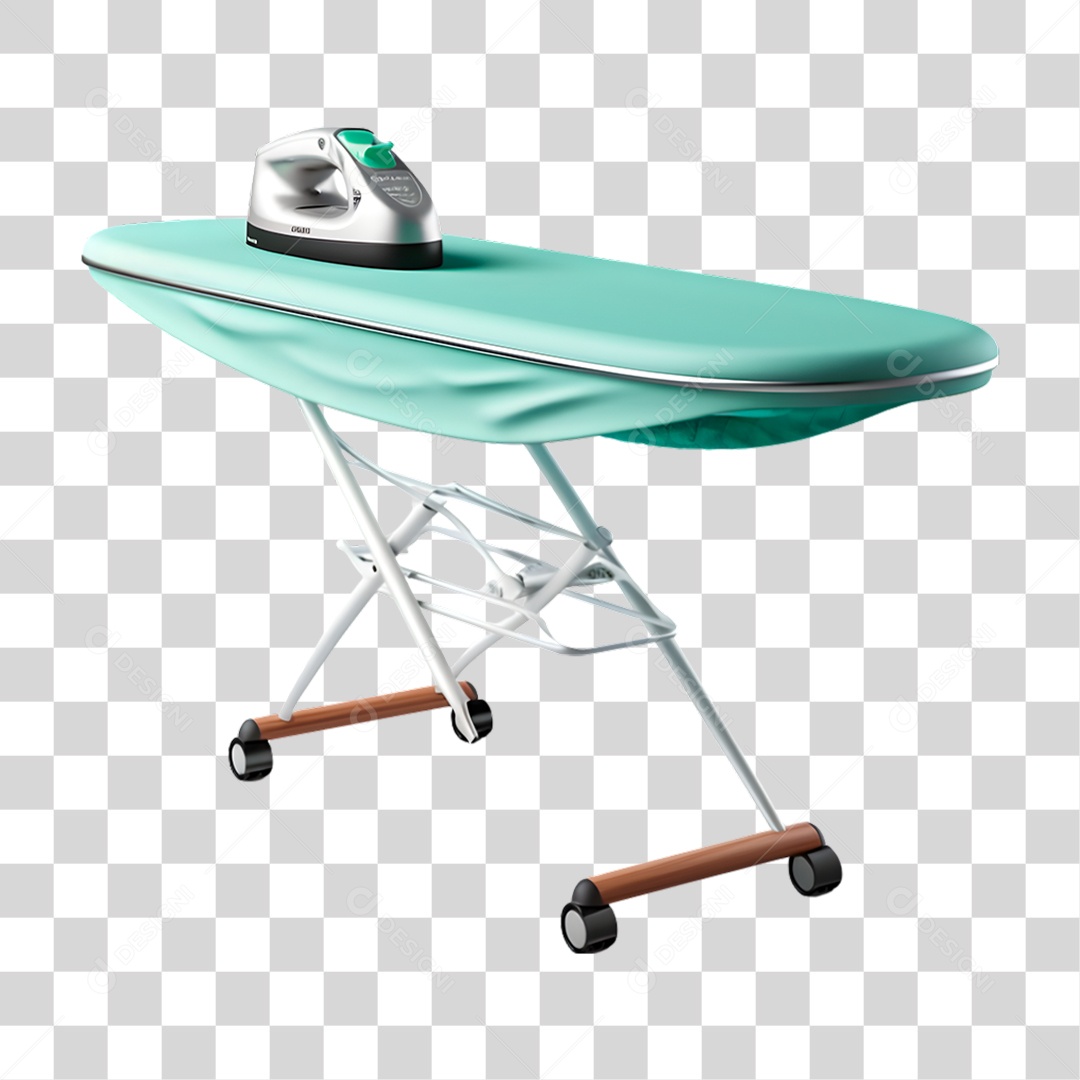 Mesa de Passar Roupa PNG Transparente