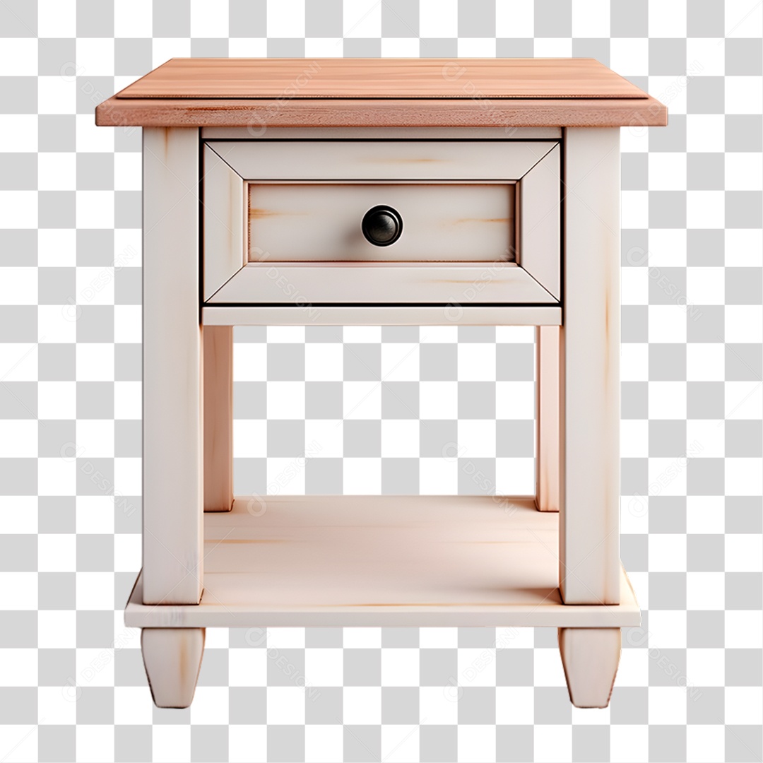 Cômoda de Madeira PNG Transparente
