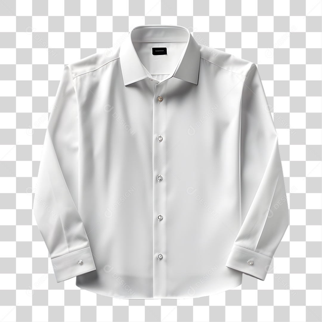 Camiseta Branca PNG Transparente