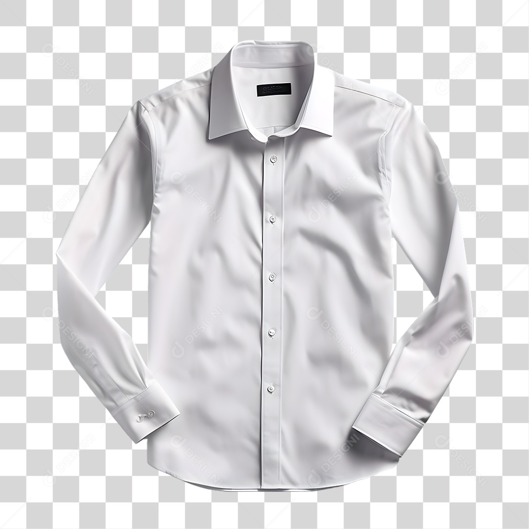 Camiseta Branca PNG Transparente