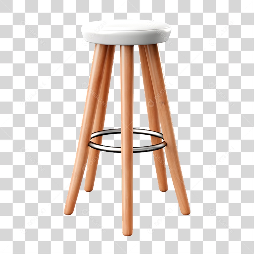 Banco de Madeira PNG Transparente