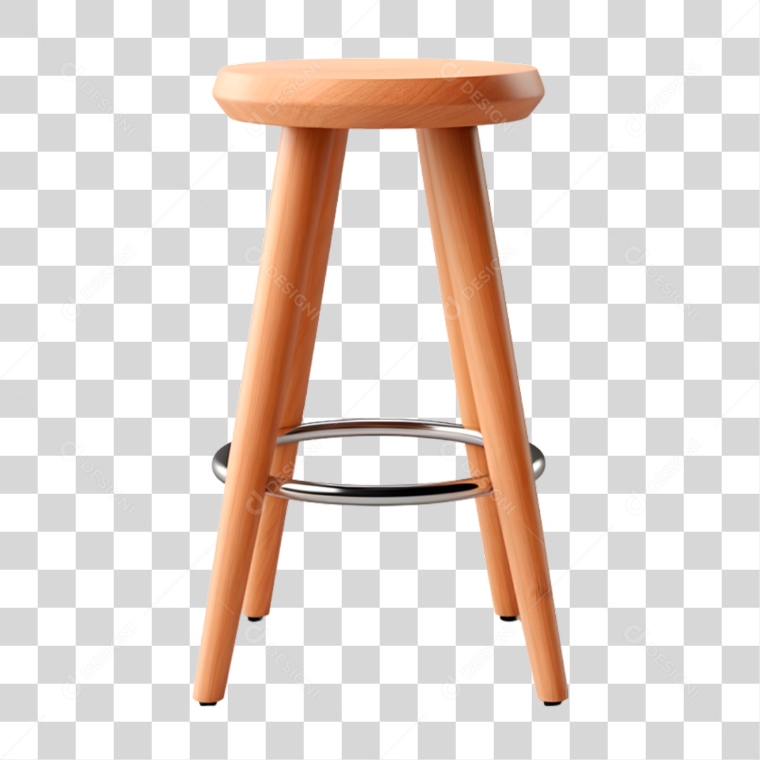 Banco de Madeira PNG Transparente