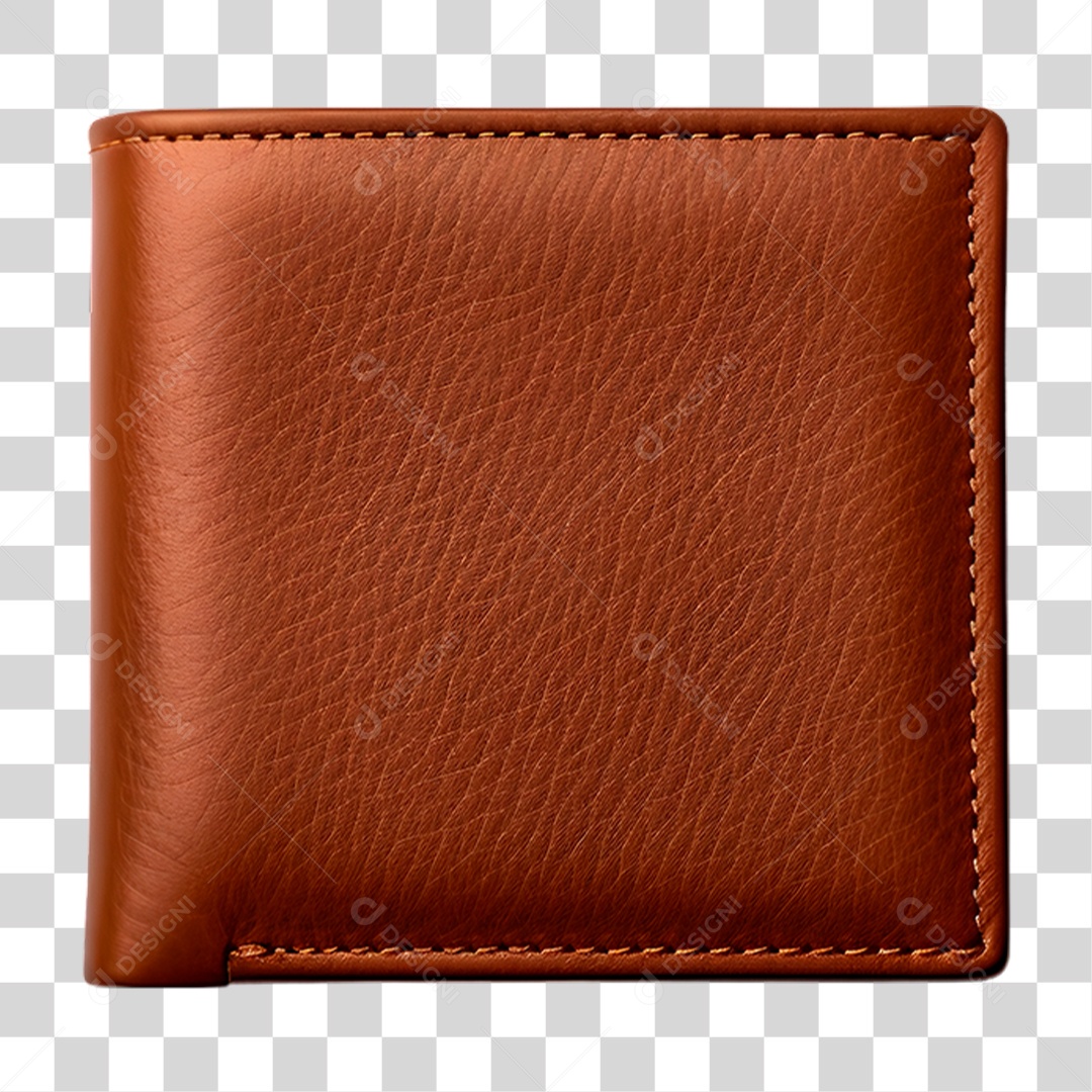 Carteira de Couro PNG Transparente