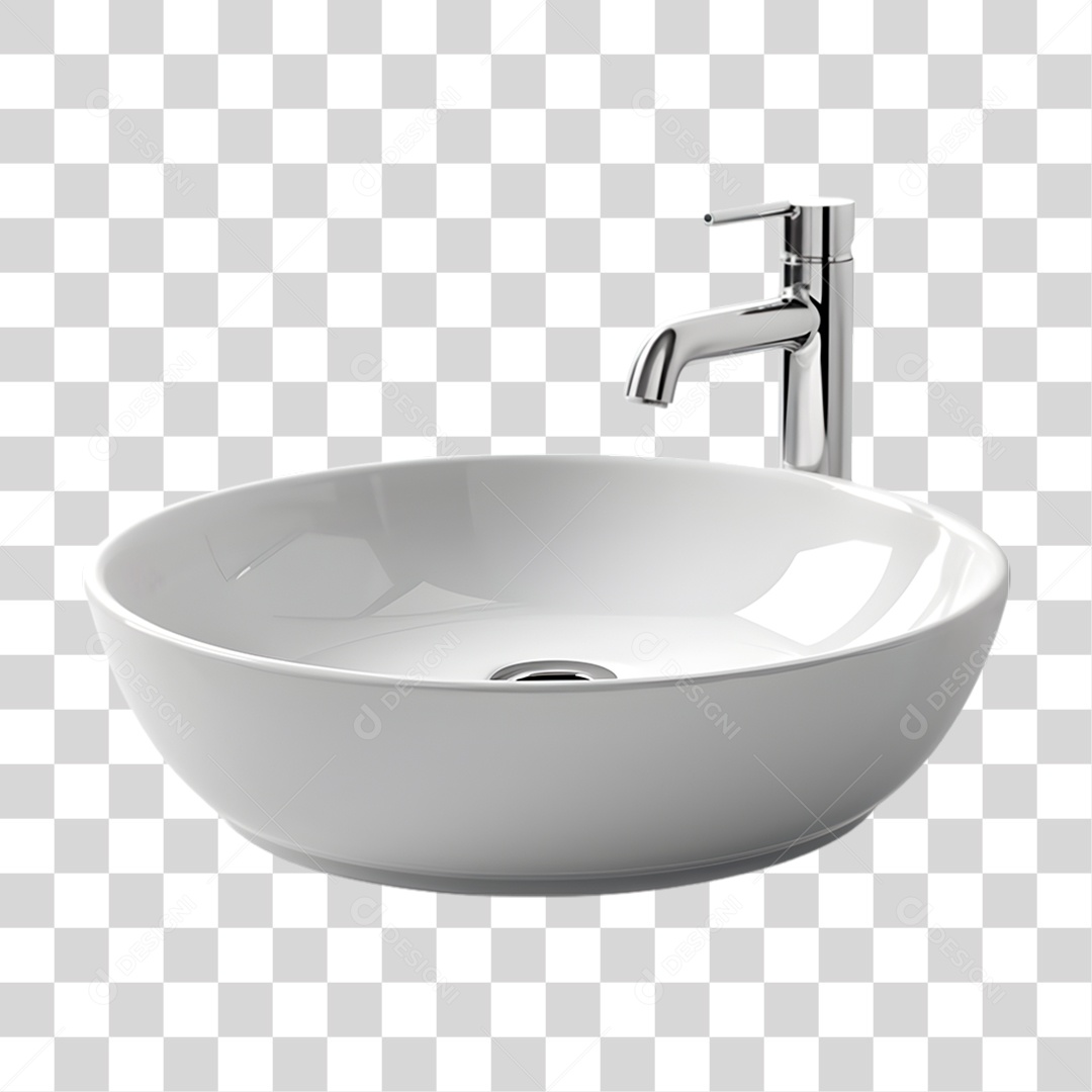 Pia de Banheiro PNG Transparente