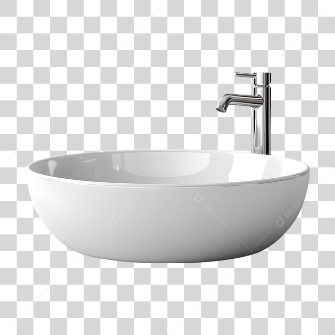 Pia de Banheiro PNG Transparente