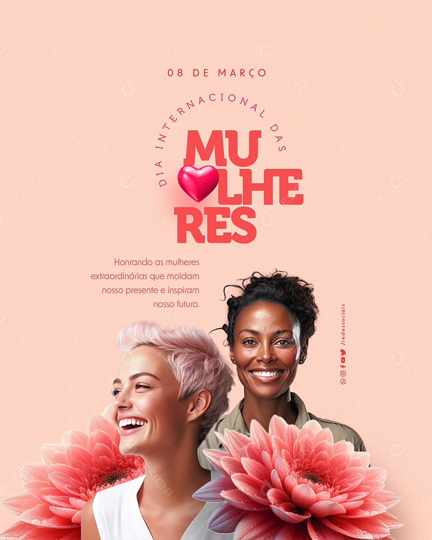 International Women's Day March 08 Social Media PSD Editable