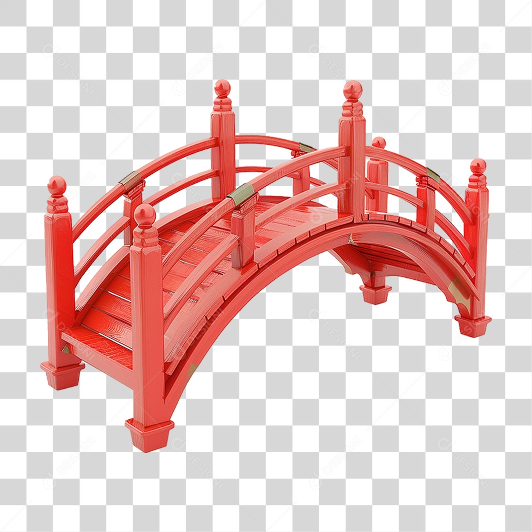 Ponte de Madeira PNG Transparente