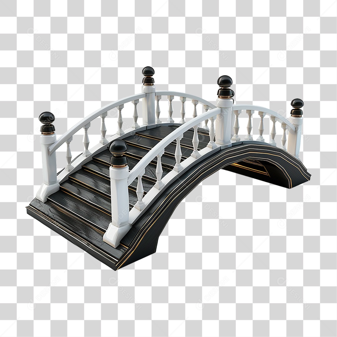 Ponte de Madeira PNG Transparente