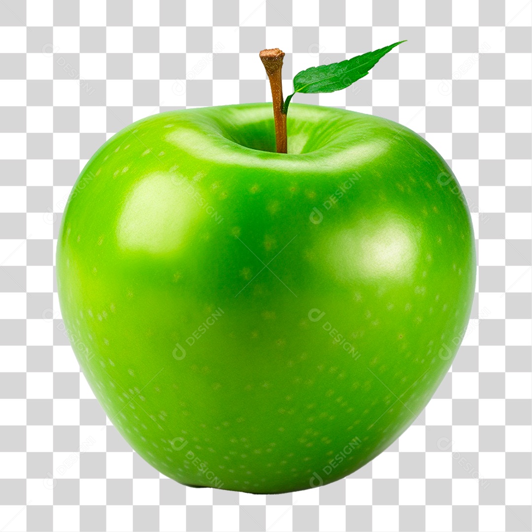 Maçã Verde PNG Transparente