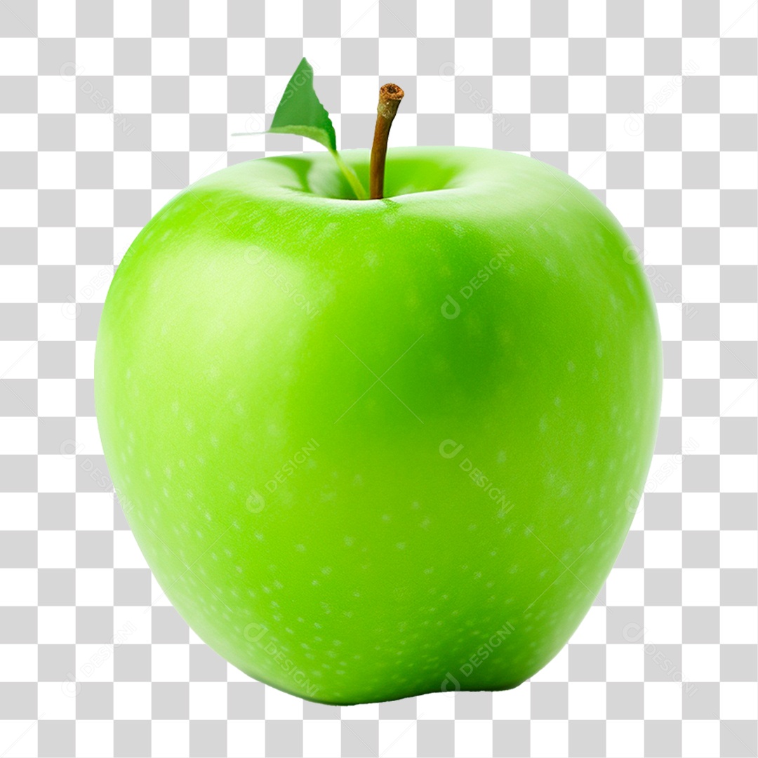 Maçã Verde PNG Transparente