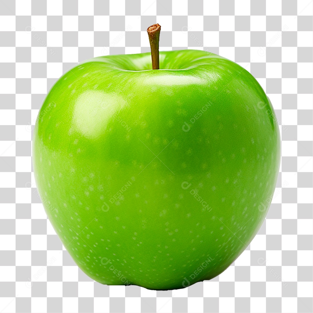 Maçã Verde PNG Transparente
