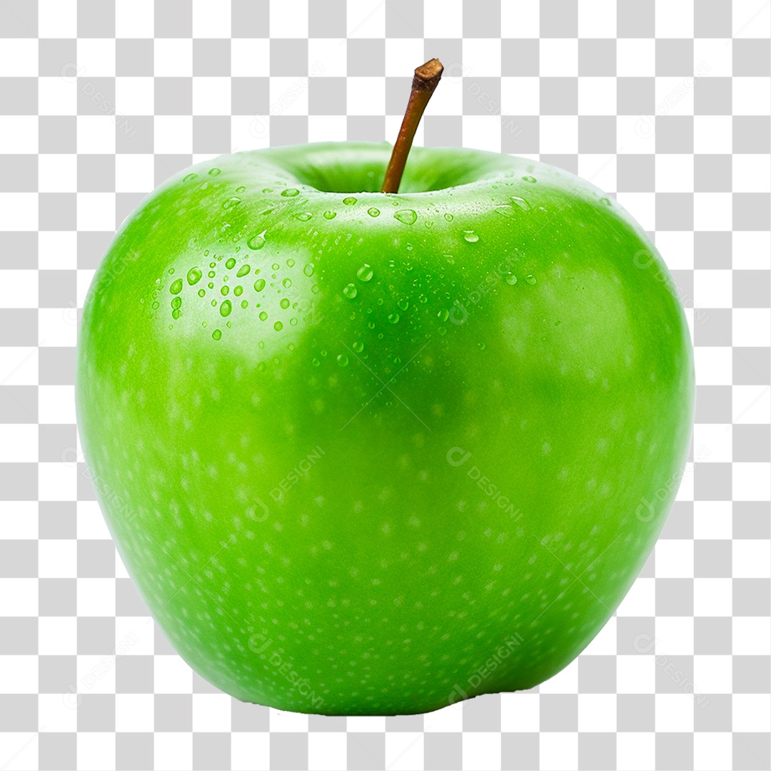 Maçã Verde PNG Transparente