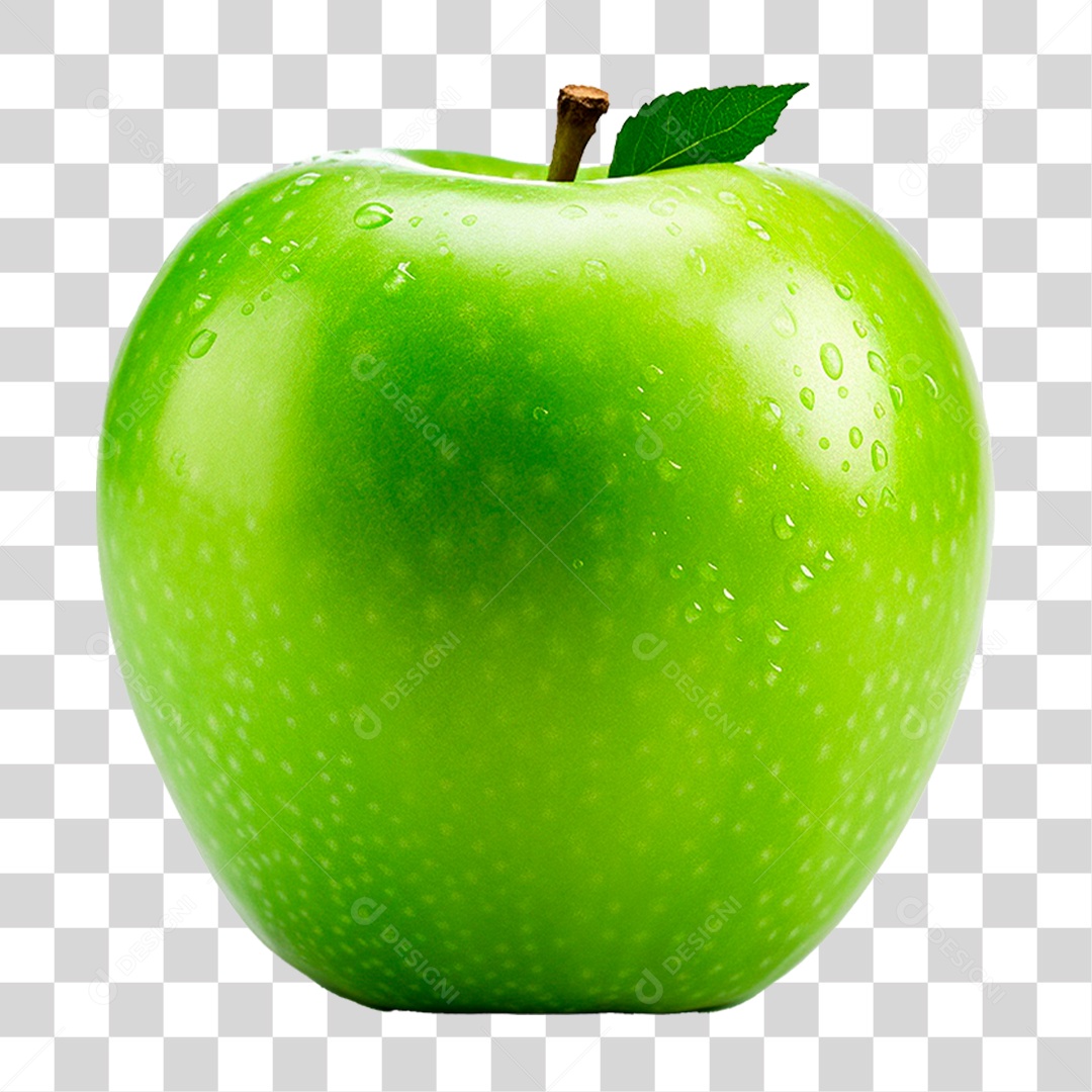 Maçã Verde PNG Transparente