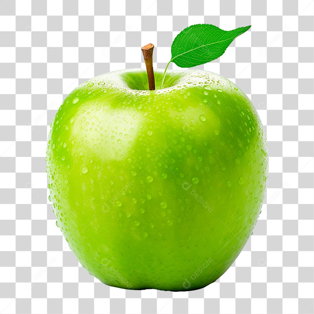 Maçã Verde PNG Transparente