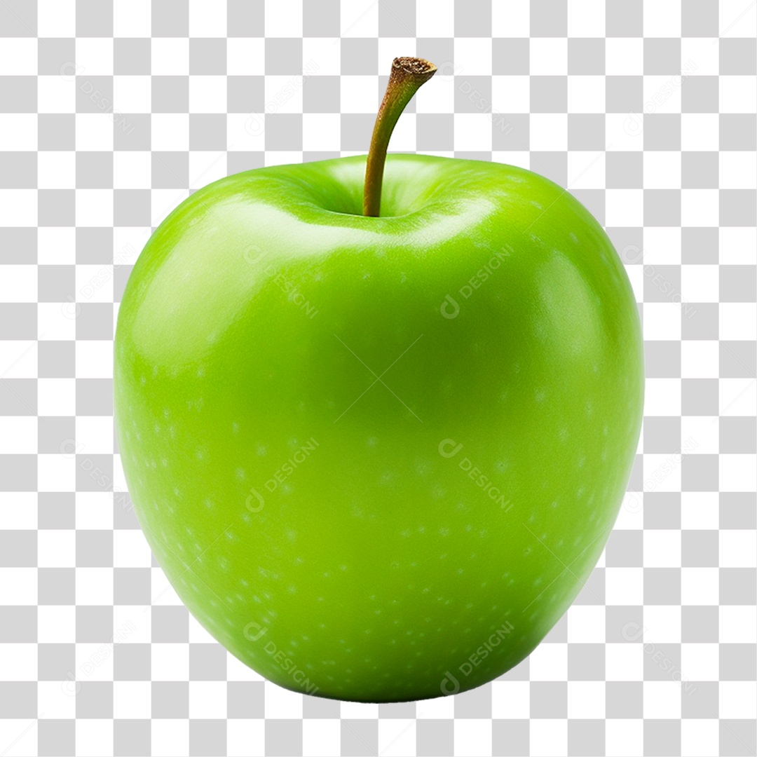 Maçã Verde PNG Transparente