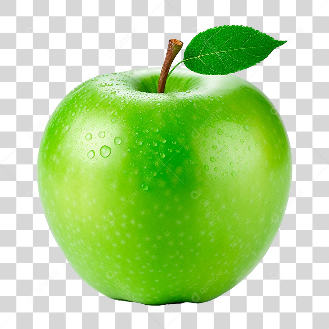 Maçã Verde PNG Transparente