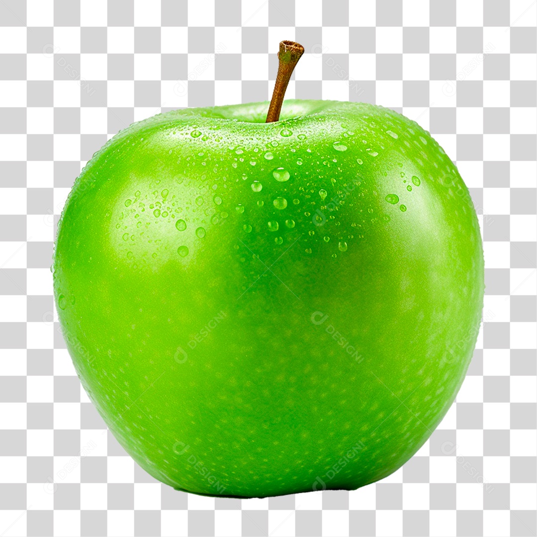 Maçã Verde PNG Transparente