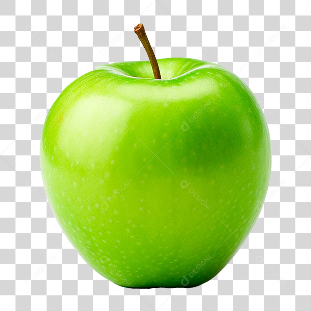 Maçã Verde PNG Transparente