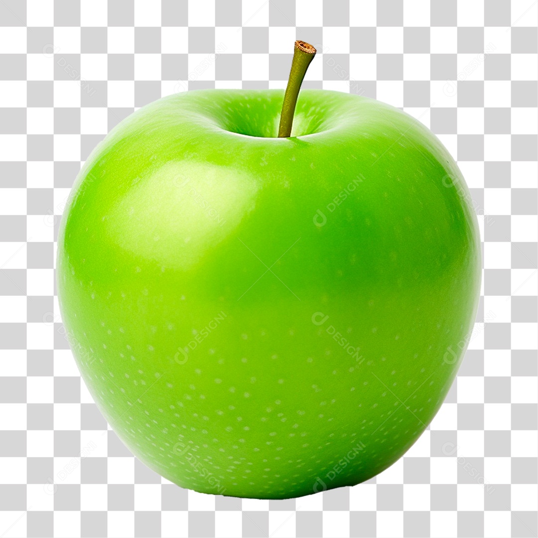 Maçã Verde PNG Transparente