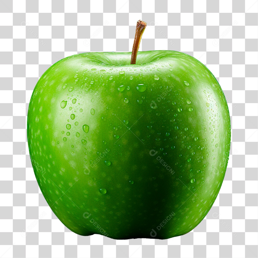 Maçã Verde PNG Transparente