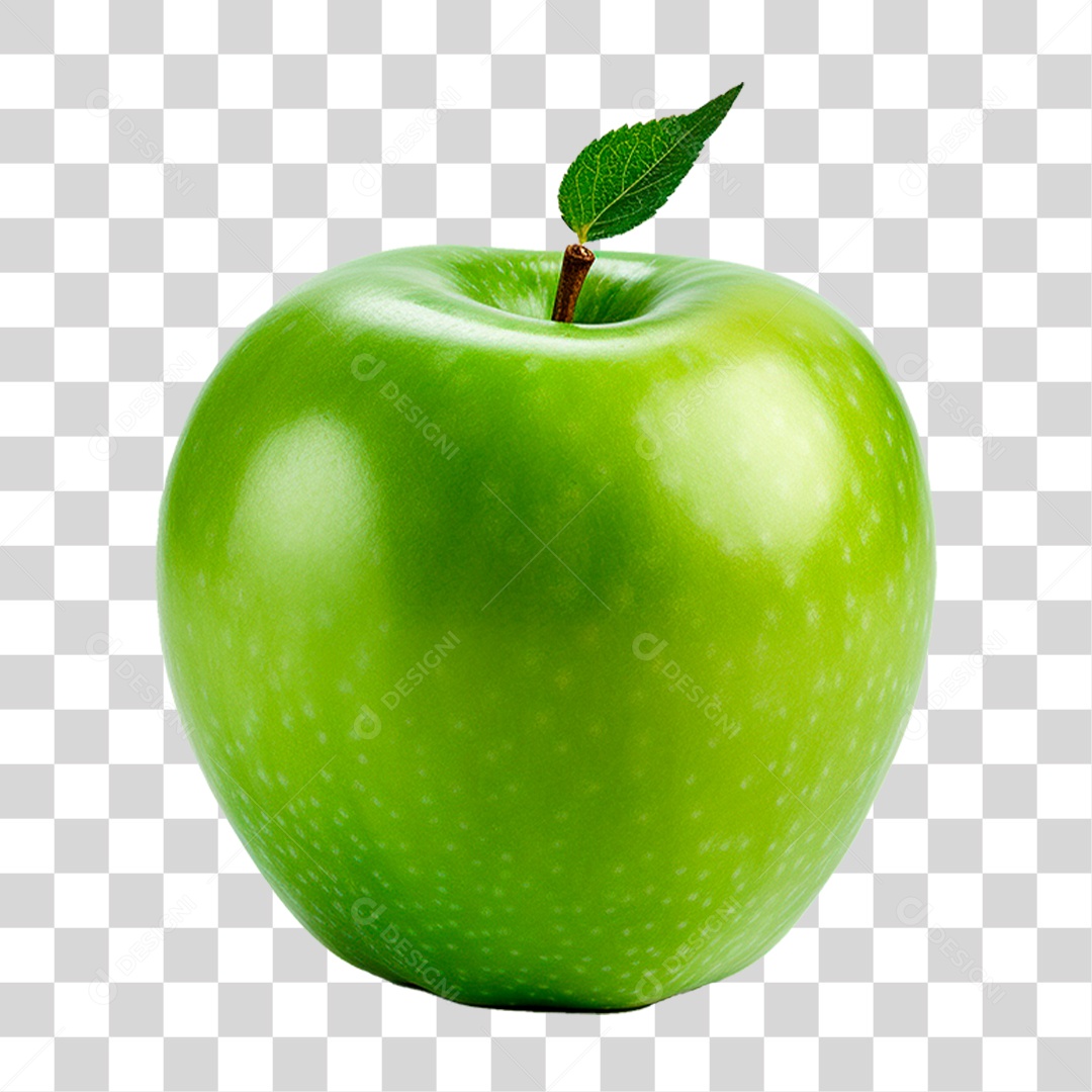 Maçã Verde PNG Transparente