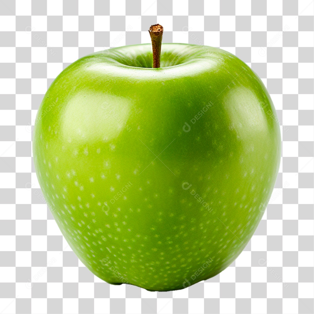 Maçã Verde PNG Transparente